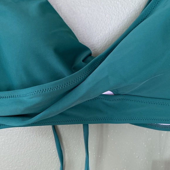 New Women's High Waisted Bikini Twist Front Tie Back 2 Piece Swimsuits - Picture 5 of 12